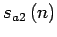 $s_{a2}\left(n\right)$