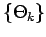 $\left\{\Theta_k\right\}$