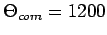 $\Theta_{com}=1200$