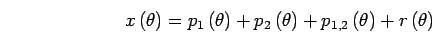 $p_1\left(\theta\right)$