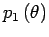 $p_2\left(\theta\right)$